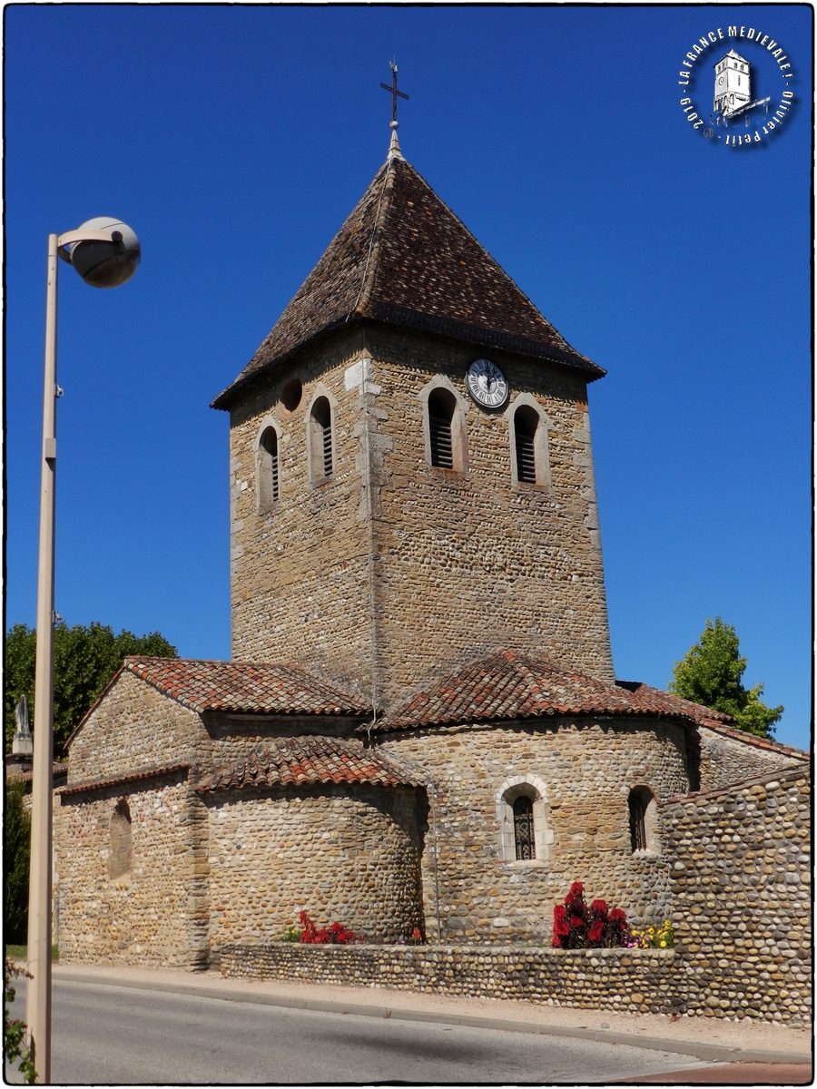 LA FRANCE MEDIEVALE SAINTMAURICEDEGOURDANS (01) Eglise Saint
