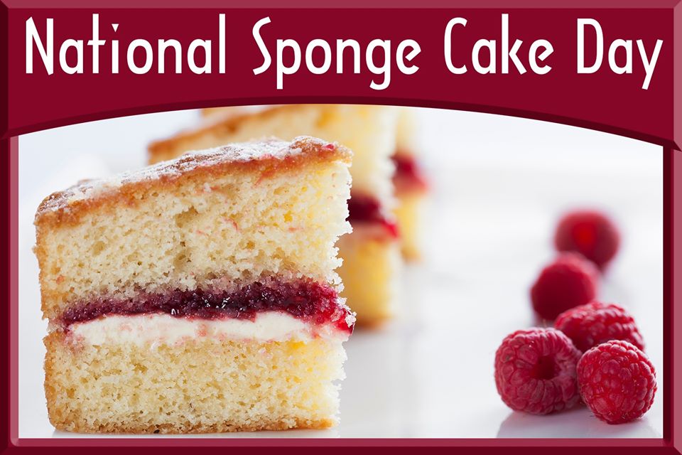 National Sponge Cake Day Wishes Images What's up Today