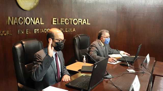 Llama INE Puebla a jornada electoral en calma