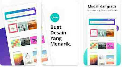 Aplikasi Desain Undangan - Canva