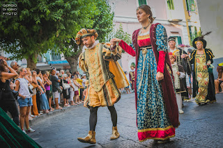 Corteo storico di Sant' Alessandro 2019, Sfilata di Sant' Alessandro 2019, Isola d'Ischia, Foto Ischia, Antiche tradizioni dell' Isola d' Ischia, Ritratto, Castello Aragonese Ischia, Sbandieratori, Mamuthones, 