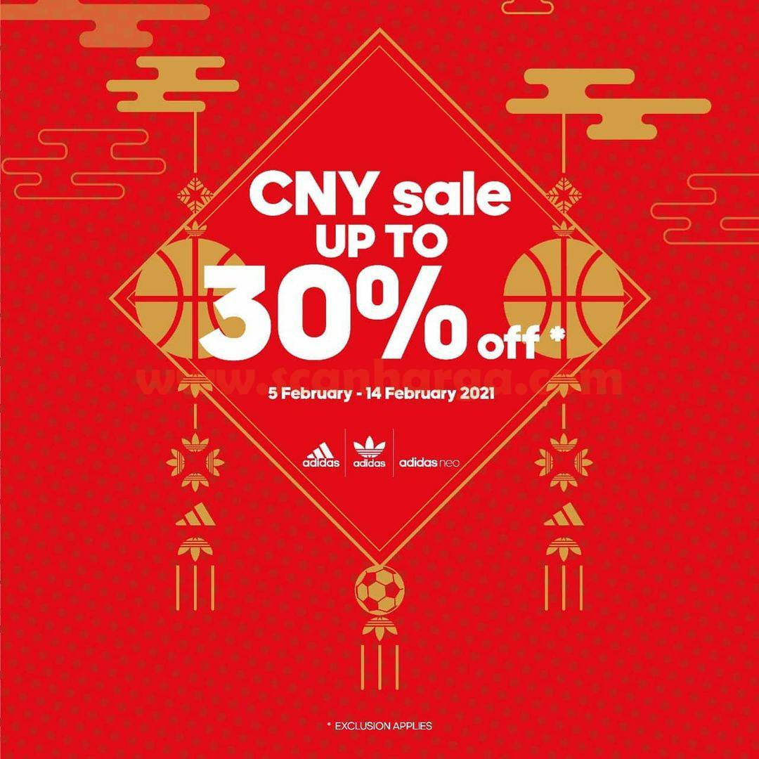 ADIDAS Promo Lunar New Year Sale! Discount up to 30 Off scanharga