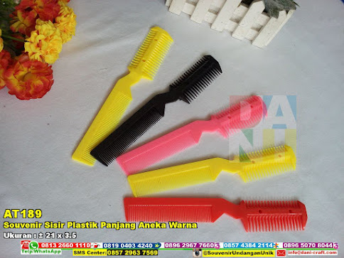 Souvenir Sisir Plastik Panjang Aneka Warna Souvenir Sisir Plastik Panjang Aneka Warna