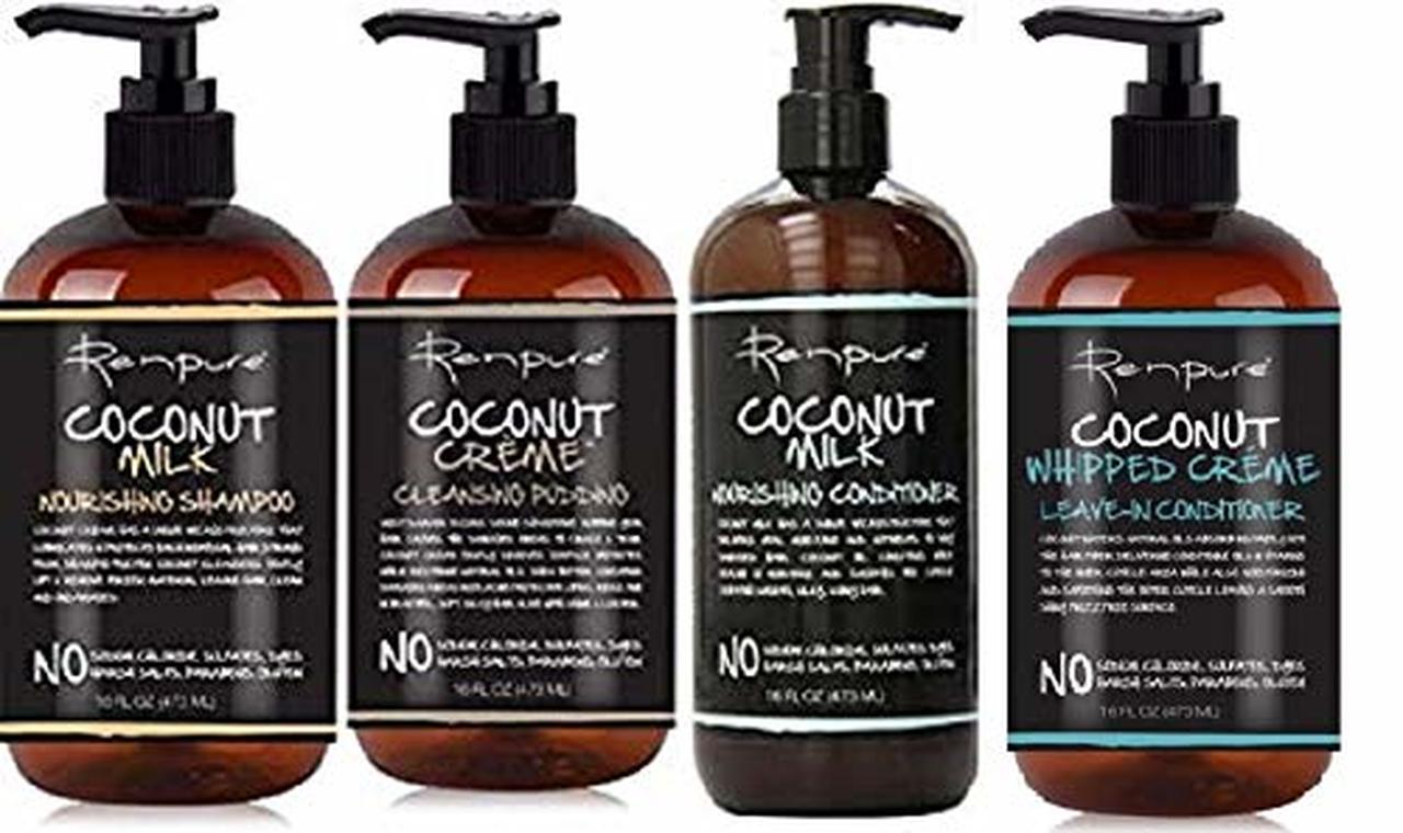 THE SAVVY SHOPPER Renpure Coconut Cream Shampoo And Conditioner