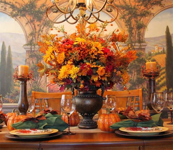 35 Amazing Fall Centerpieces For Dining Room Table