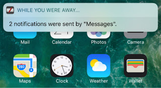 Eyeplugs prevents unwanted notification banners from getting in the way