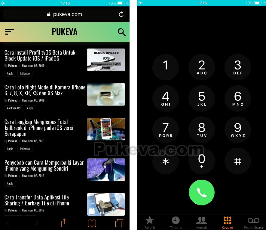 Alternatif Mode Gelap Dark Mode Untuk Pengguna Iphone 6 6 Plus Dan 5s Ios 12 Pukeva