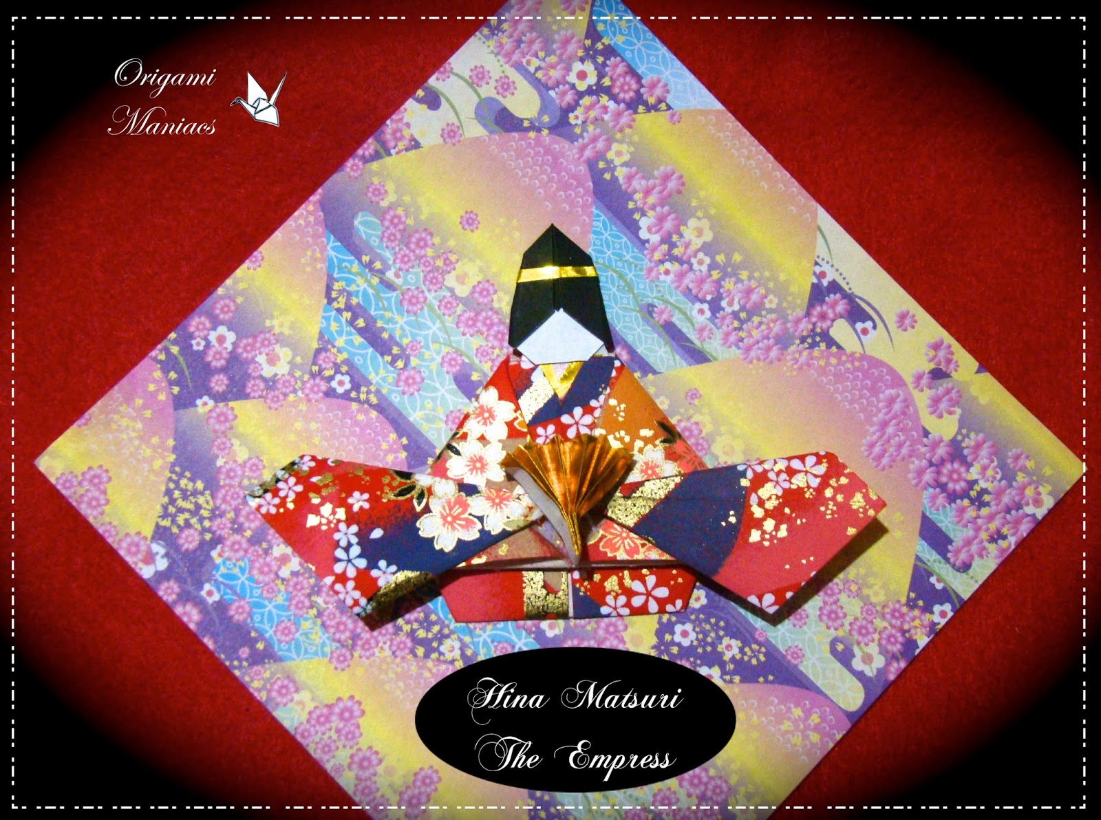 Origami Maniacs: Hina Matsuri Dolls