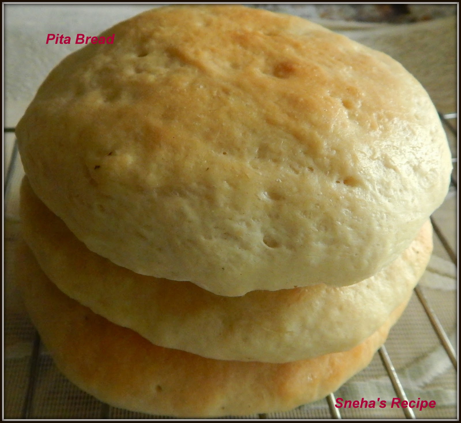 Pita Bread BreadBakers Sneha's Recipe