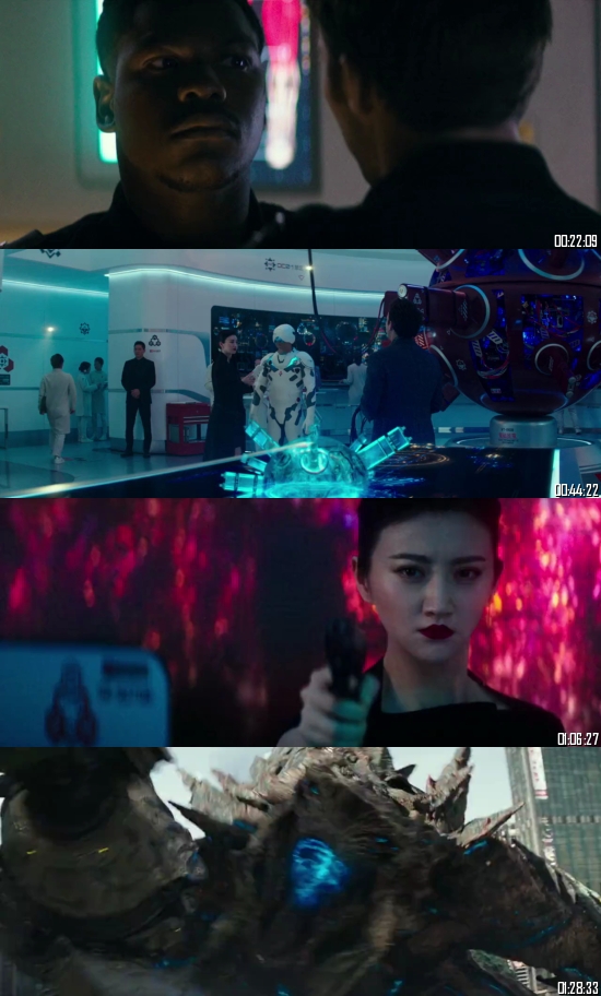 Pacific Rim Uprising 2018 BRRip 720p 480p Dual Audio Hindi English Full Movie Download