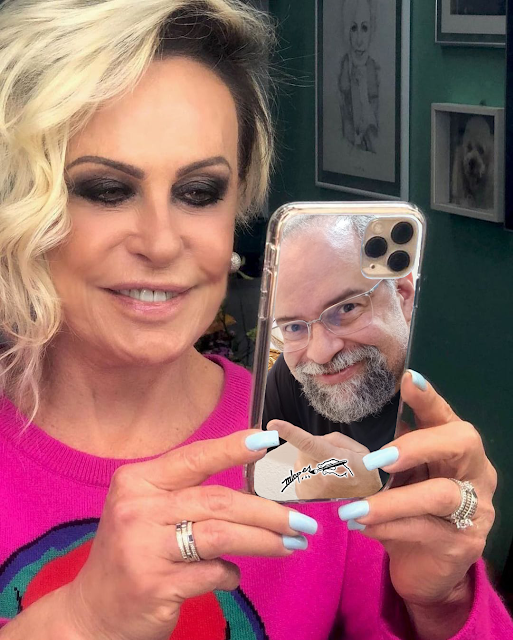 Só os TOP na capinha de celular de Ana Maria Braga