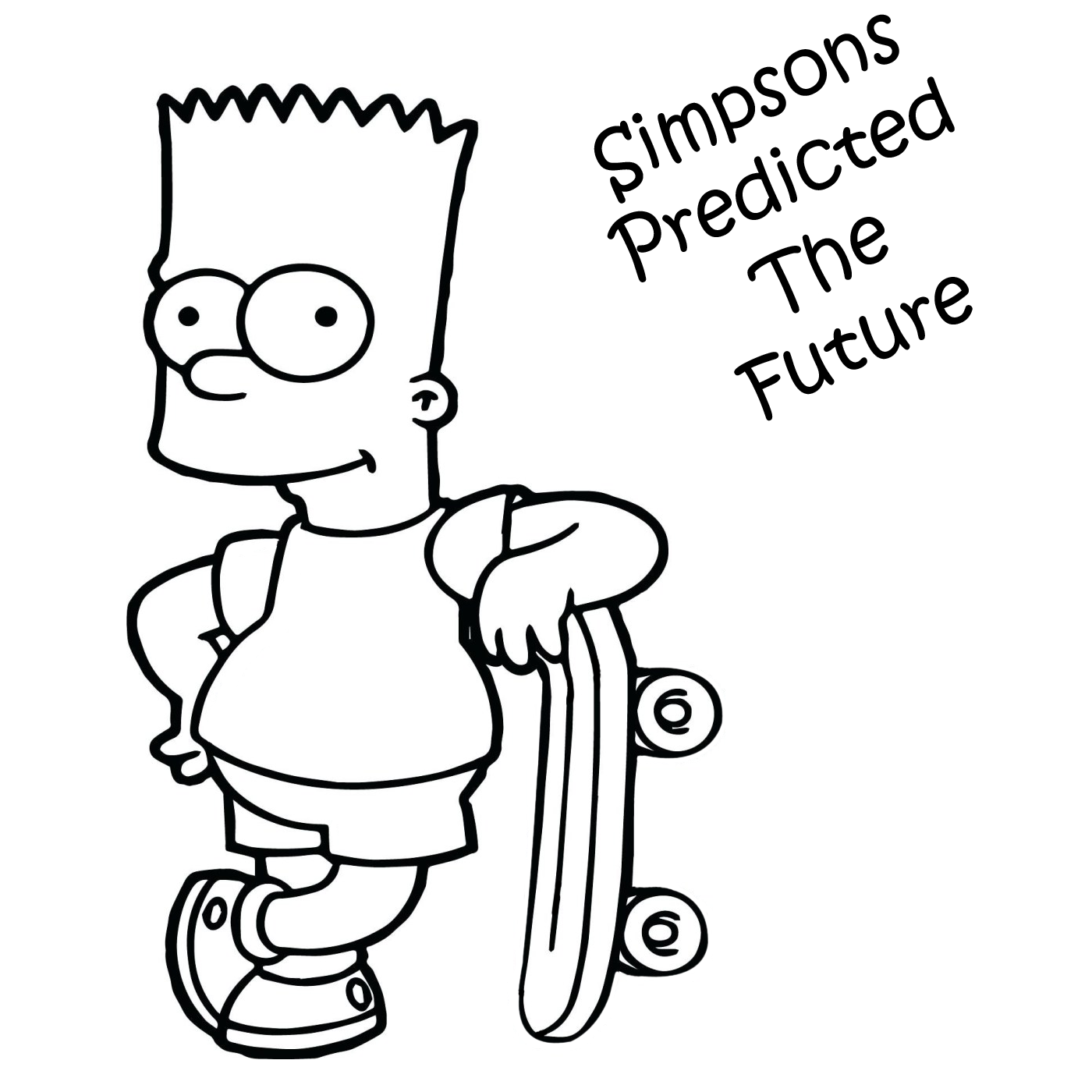The Simpsons Drawing The Simpsons Coloringdrawing Pages Outline