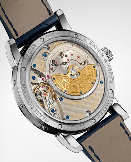 Replica A. Lange & Söhne Langematik Perpetual Automatic Blue Limited Edition Watch Guide 2