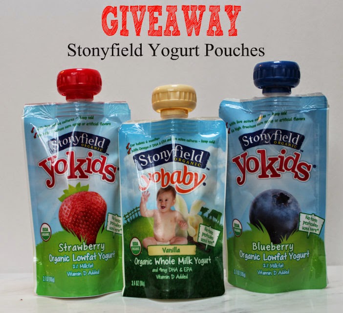 Stonyfield Yogurt Pouches {Giveaway} CLOSED Pieces of a Mom