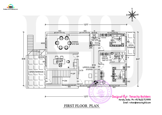 First floor plan