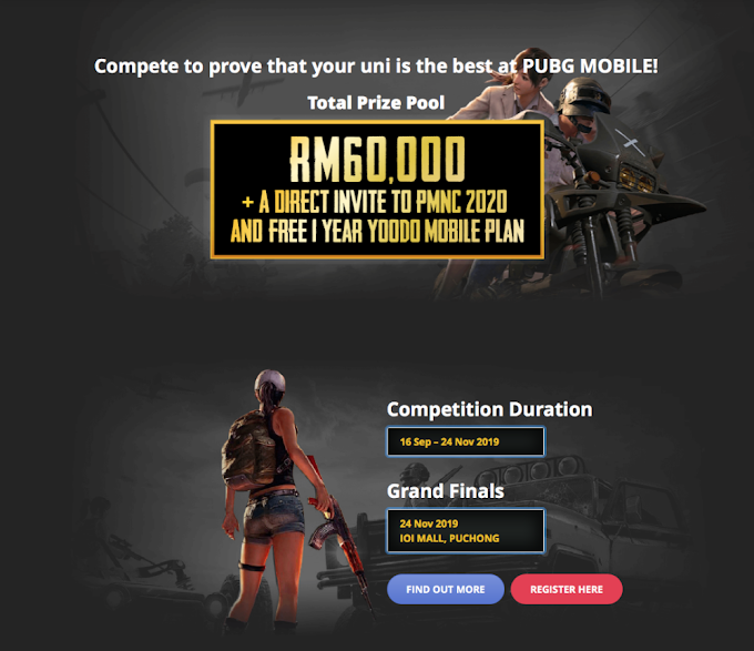 RM60,000 for the Champion of PMCC 2019 Organised by Yoodo