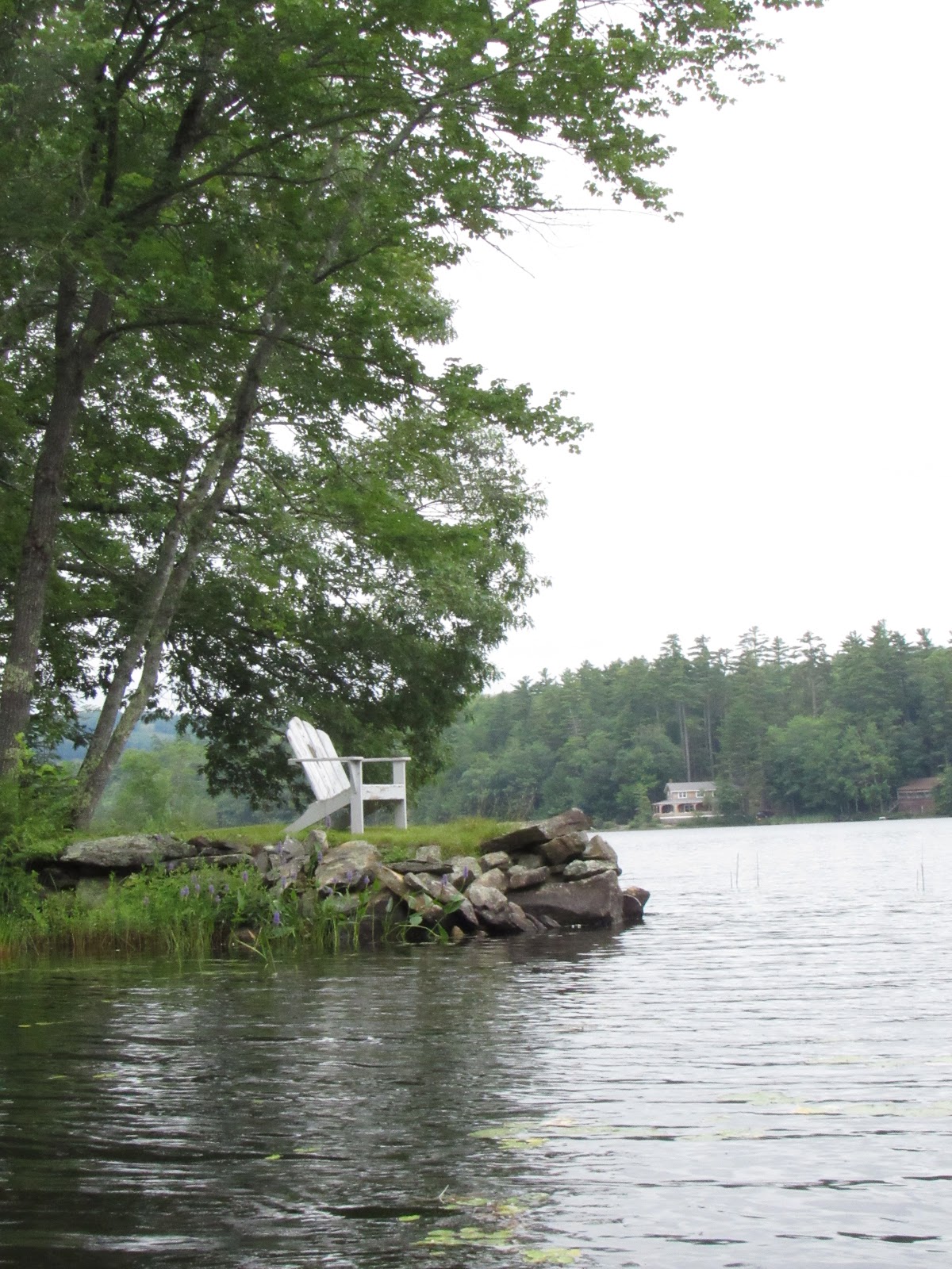 Recreational Kayaking in Maine Pitcher Pond, Lincolnville