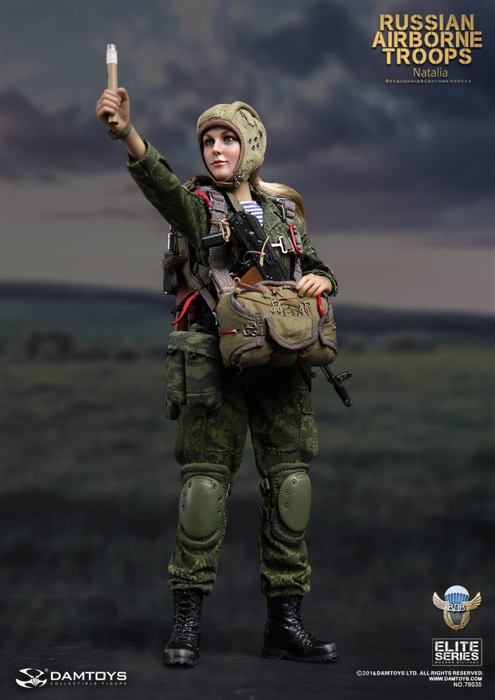 toyhaven Dam Toys 1/6th scale Russian Airborne Troop VDV Natalia 12