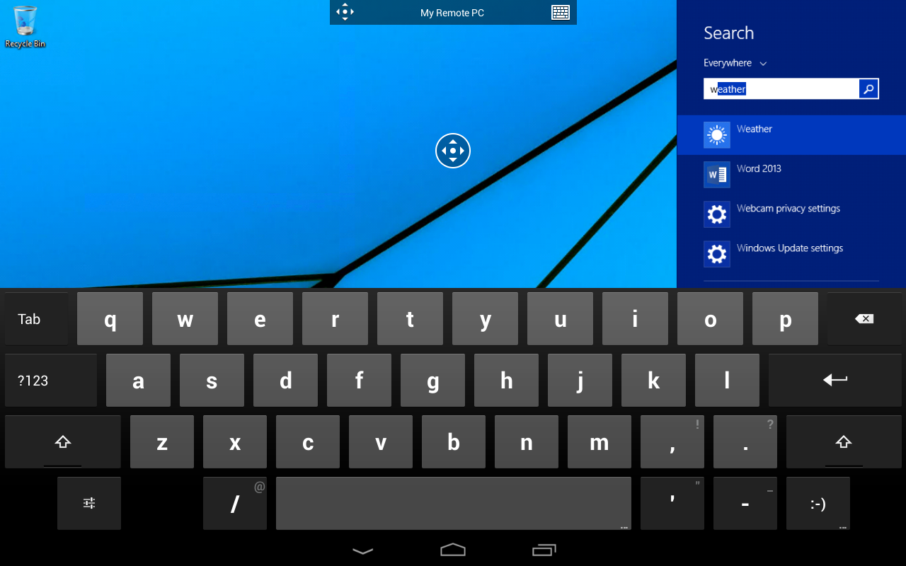 Microsft Remote Desktop Il proprio smartphone Windows Phone 8.1