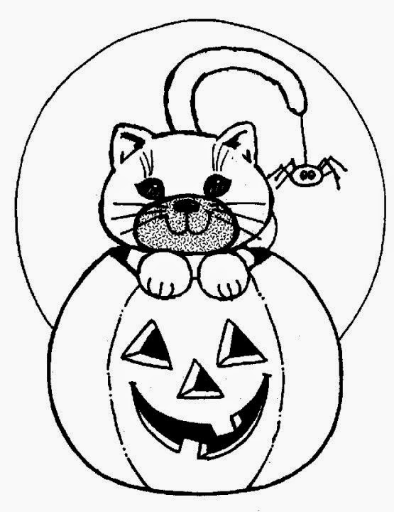 Halloween Coloring Sheets For Kids