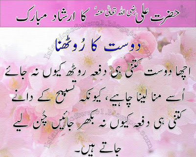Motivational quotes of Hazrat Ali (RA) on Friendship 4