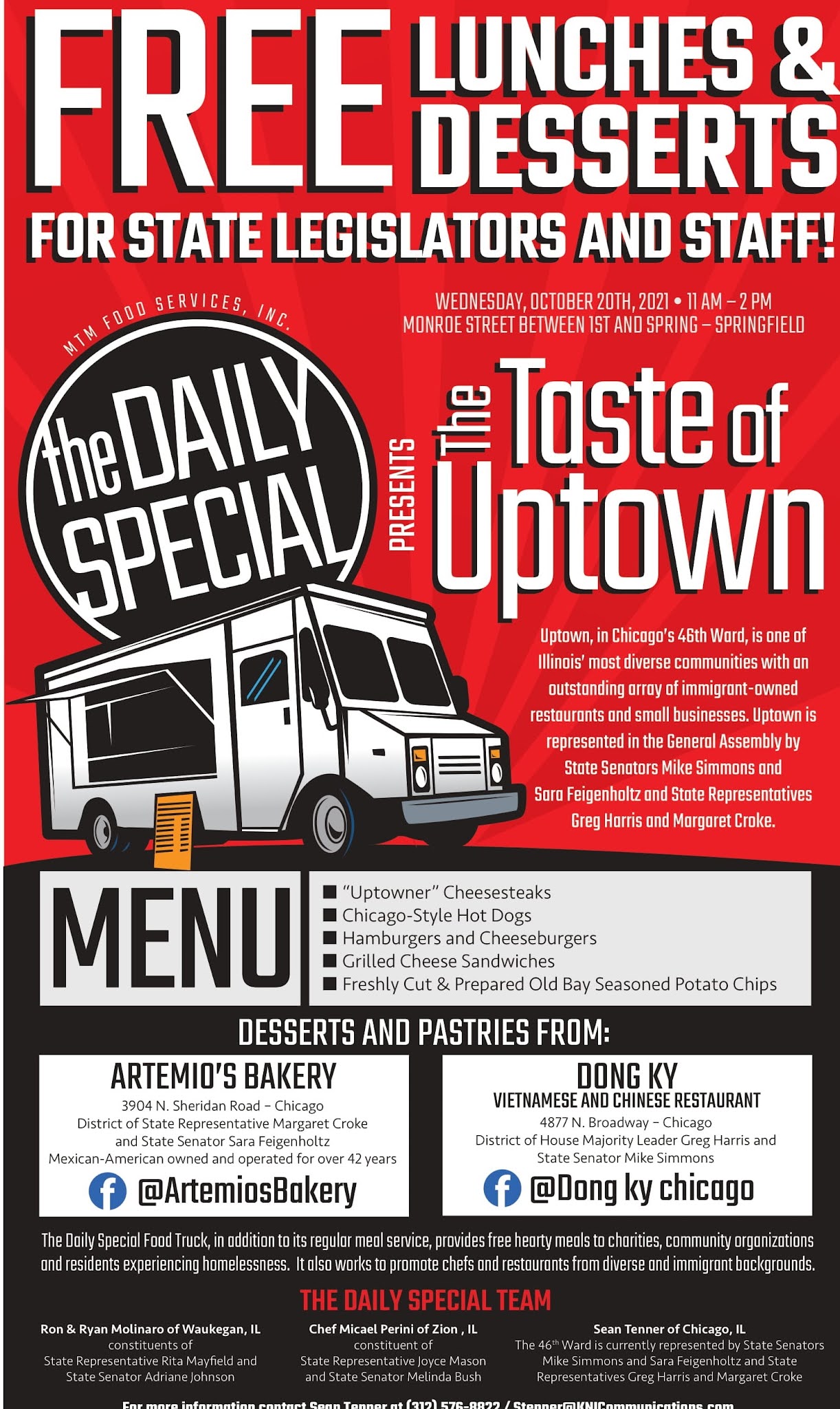 Uptown Update A Taste Of Uptown At The Capitol on Wednesday