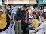 Wali Kota Medan Bobby Nasution Tinjau Vaksinasi di Pasar Tradisional dan Terminal