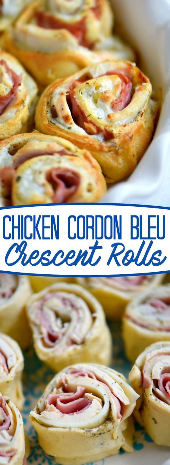 Chicken Cordon Bleu Crescent Rolls Recipe - CUCINA DE YUNG