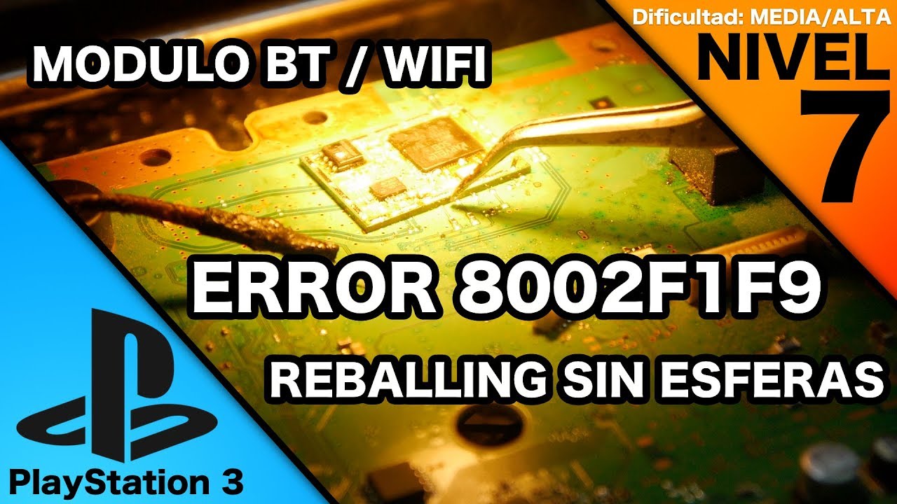 ERROR 8002F1F9 PLAYSTATION 3 NO SINCRONIZA NI CONECTA WIFI Mundo Yakara