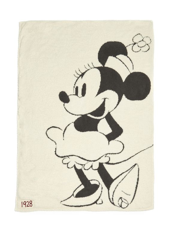 Barefoot Dreams Minnie Mouse Blanket