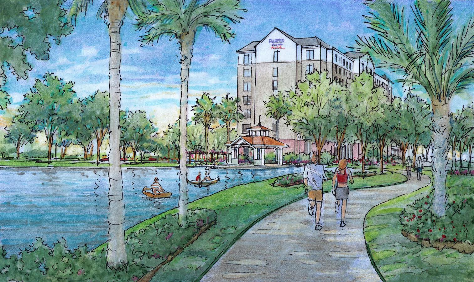 PHOTOS: New Flamingo Crossings Hotel Goes Vertical Near Walt Disney