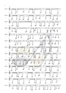 2 AI SE EU TE PEGO Partitura en clave de Sol en 2º línea Partituras para flauta, violín, oboe, trompeta, clarinete, saxo alto, tenor, soprano, corno, trompa...