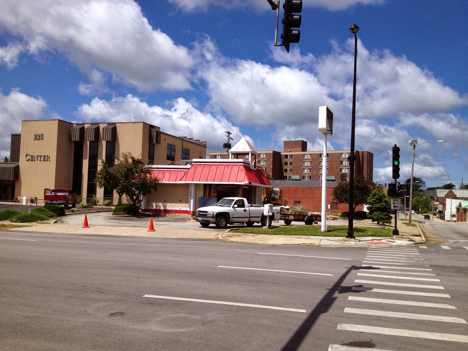 KFC Downtown.... Comes Down