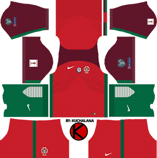 Portugal Kits 2017 - Dream League Soccer