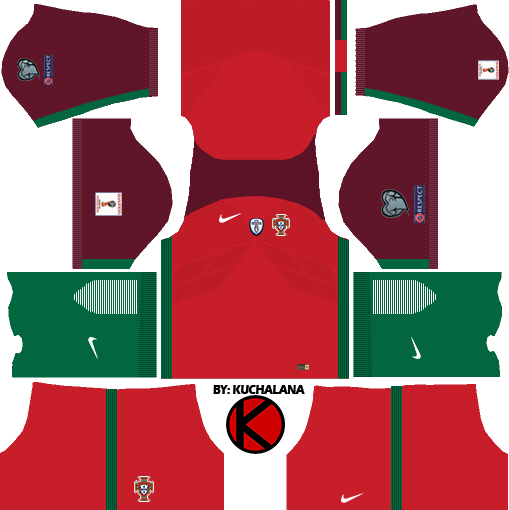 Portugal Kits 2017 - Dream League Soccer