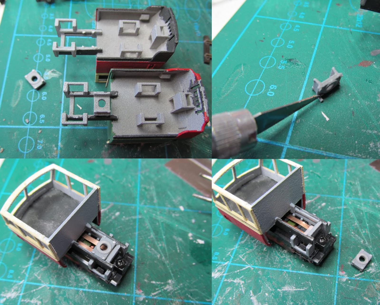 Model Engine Works 009 Atkinson Walker Rail cars