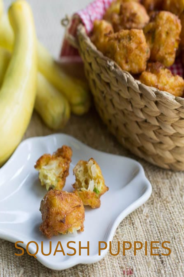 SQUASH PUPPIES happy cook