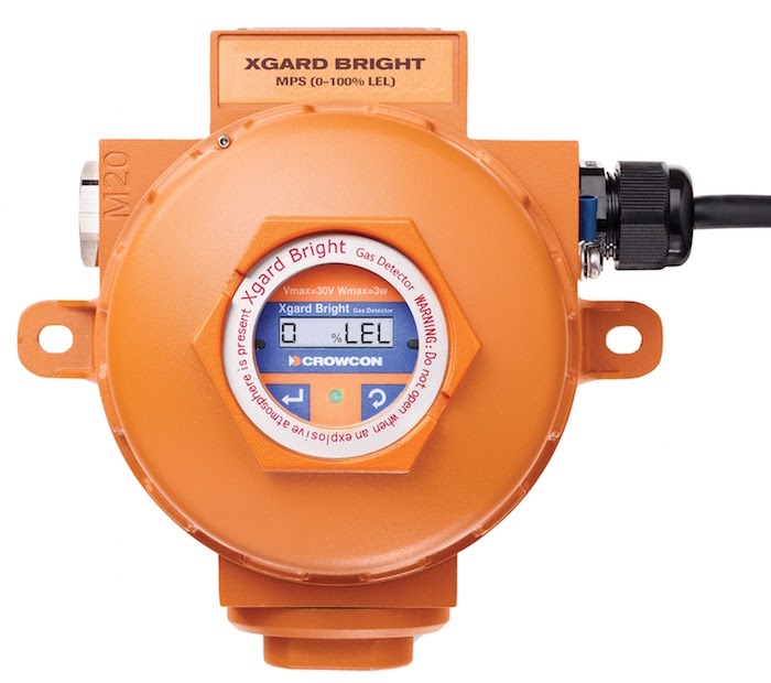 Readout Instrumentation Signpost Flammable gas detection.