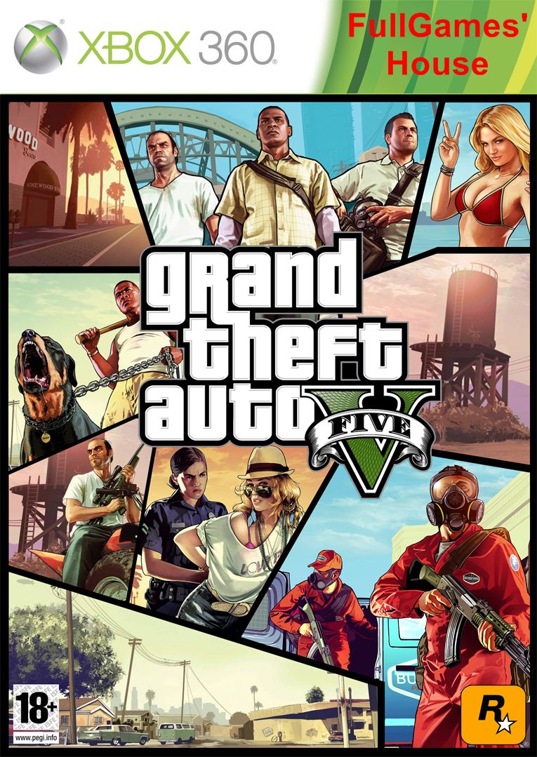Grand Theft Auto 5 Free Download Xbox 360 Game Full Games House