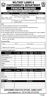 Ministry of Defence Jobs 2020 Application Form Download