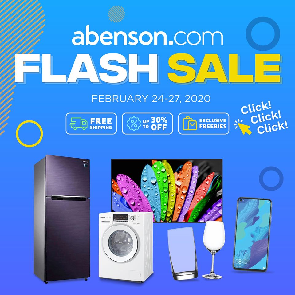 Manila Shopper: Abenson Online Flash SALE: Feb 2020