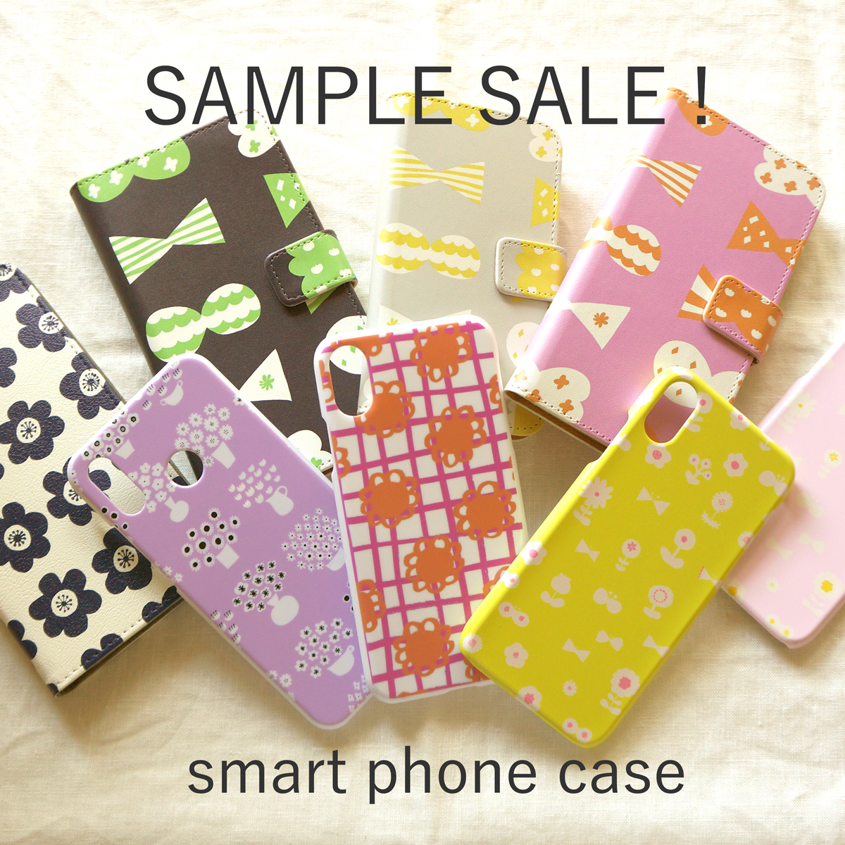 スマホケース ★ SAMPLE SALE !