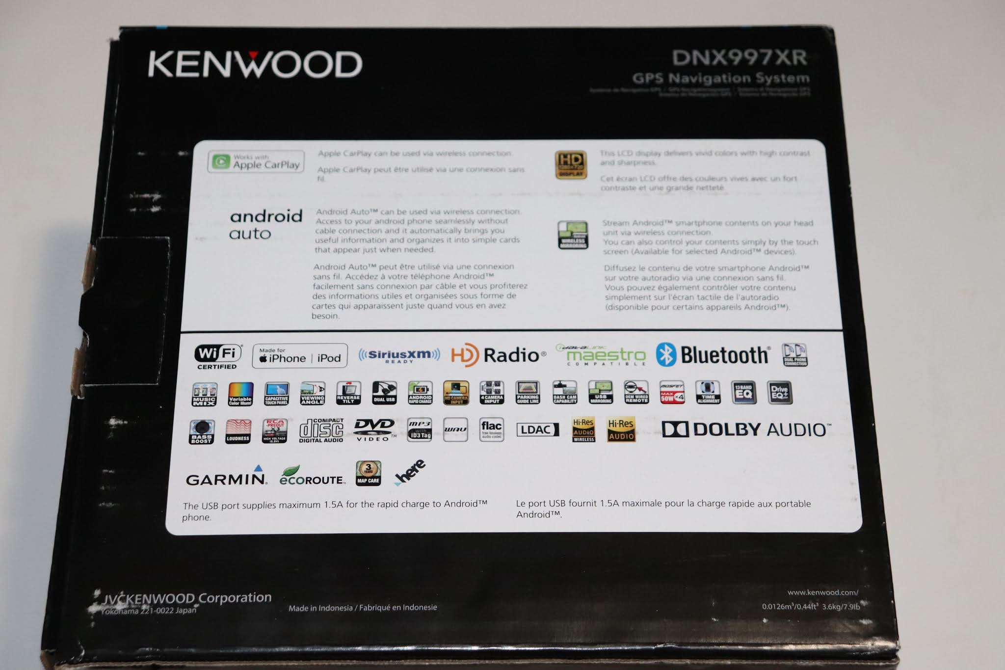 Stereowise Plus Kenwood Excelon Reference DNX997XR GPS Navigation