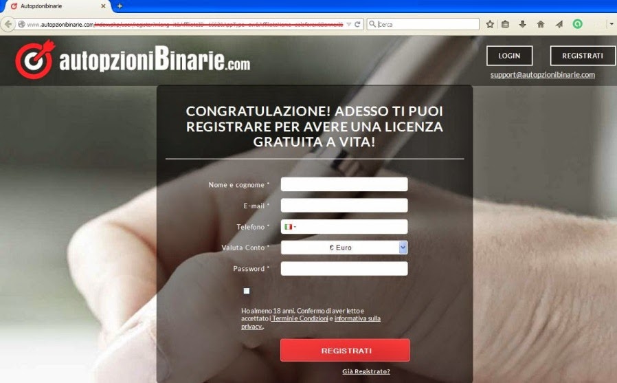 www autopzioni binarie commerce