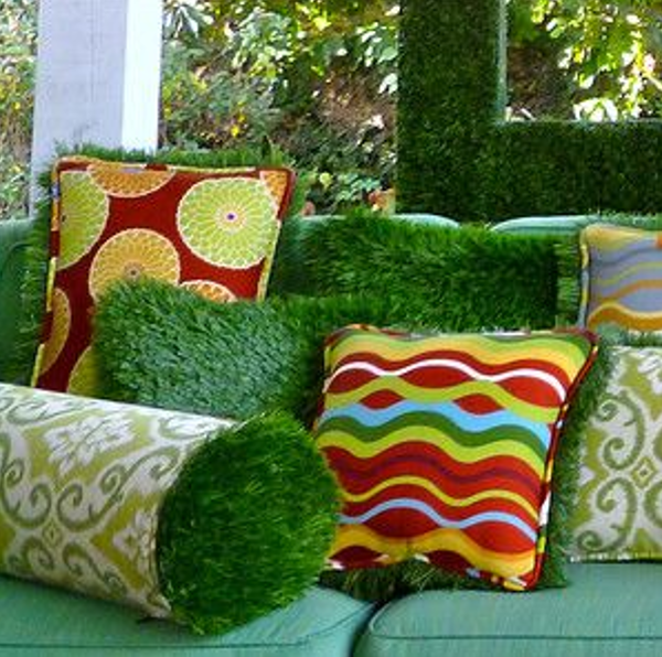 DIY Home Sweet Home 9 Fake Grass Project Ideas