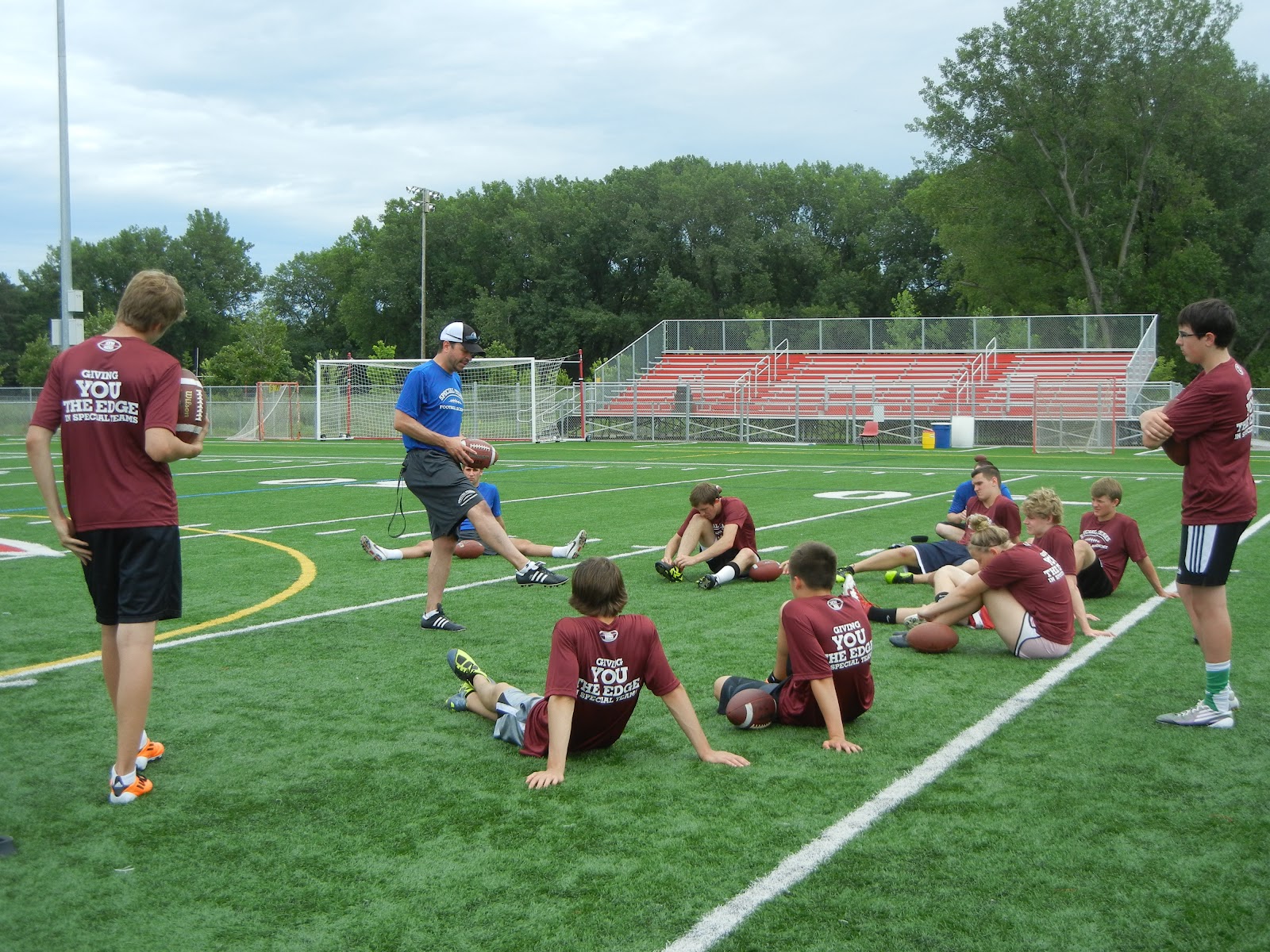 Special Teams Football Academy Blog 2014 Football Kicking Camp