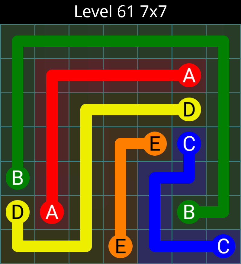 Puzzle Game Solutions FLOW INTERVAL PACK LEVELS 61 90