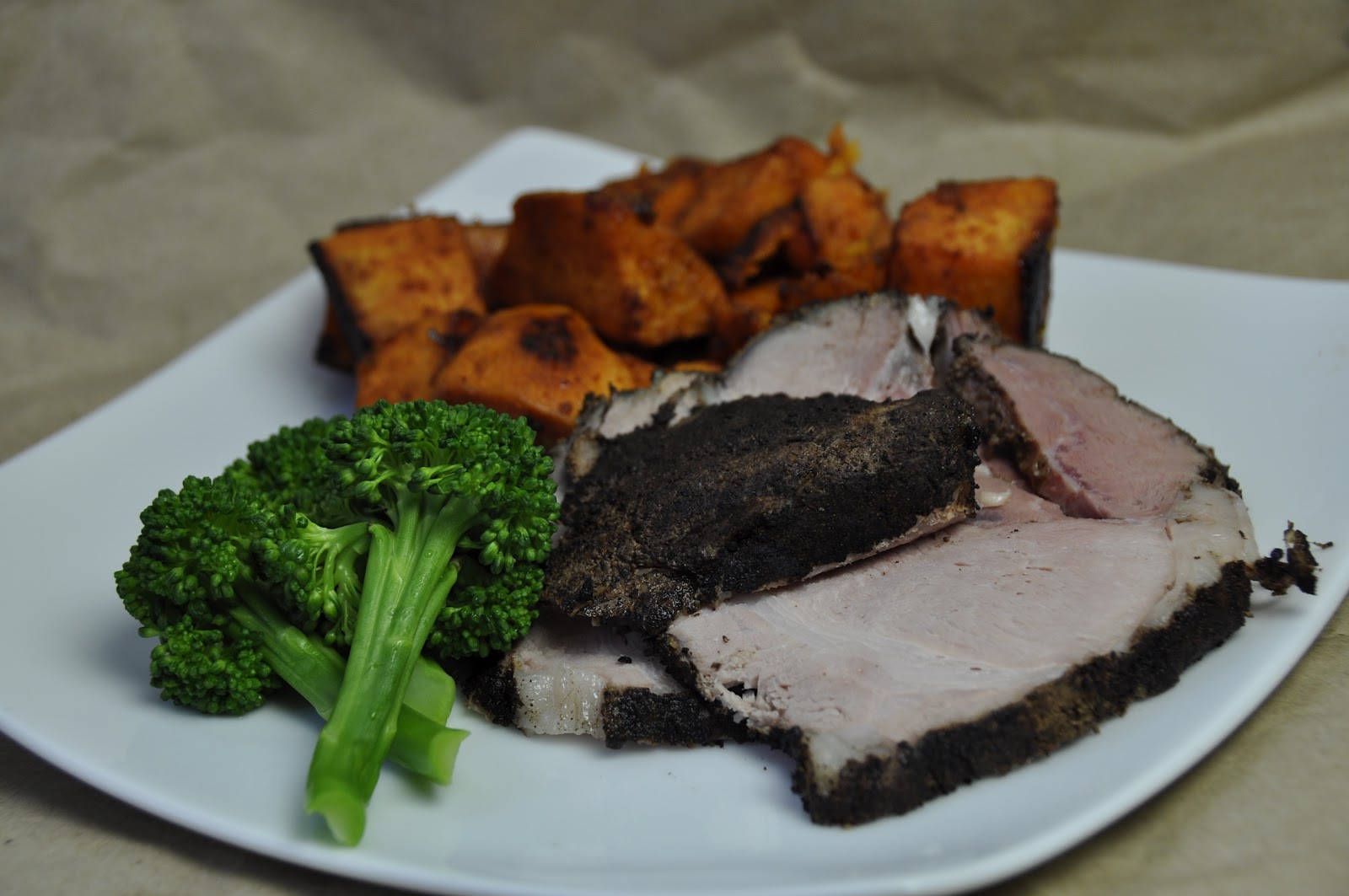 Sole Foodie Sous Vide Cocoa Rubbed Pork Sirloin Roast