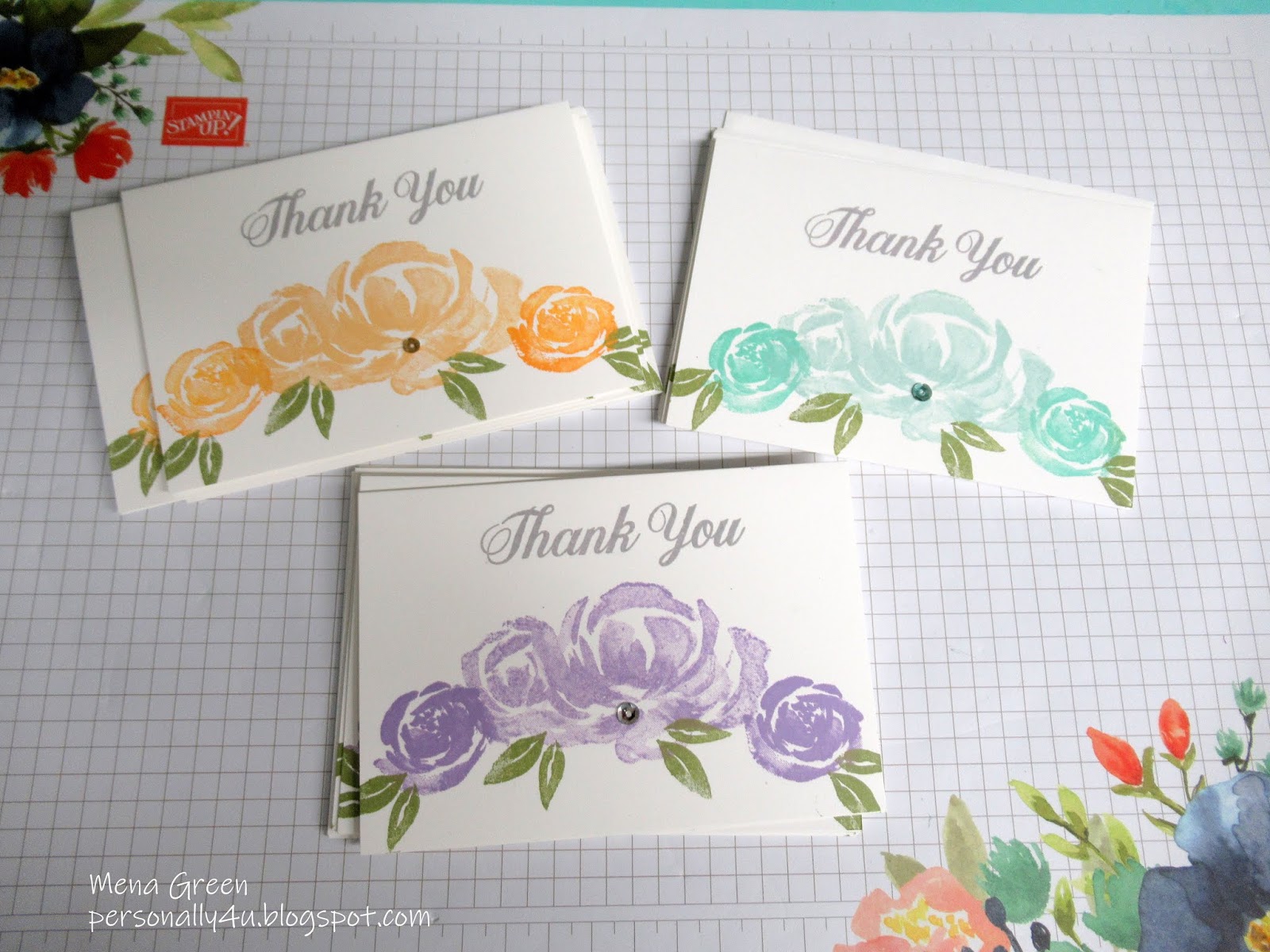 Personally Yours Beautiful Friendship Thank You Cards