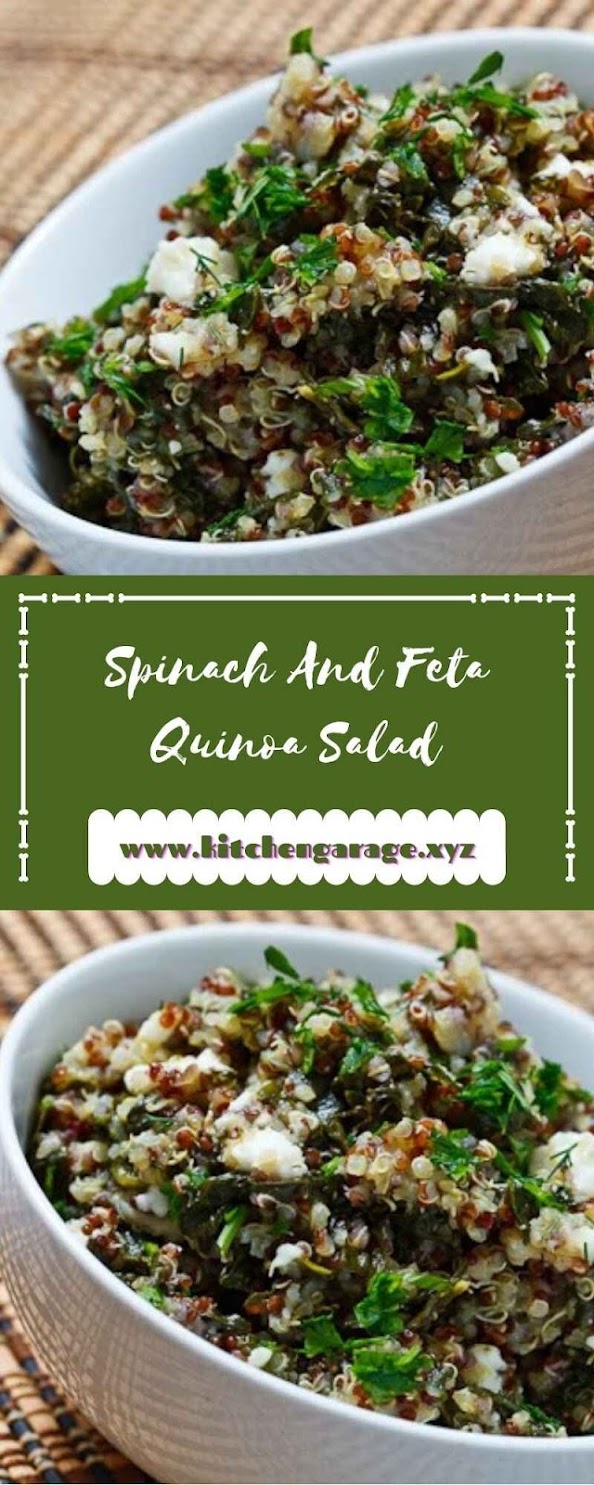 Spinach And Feta Quinoa Salad Spinach And Feta Quinoa Salad